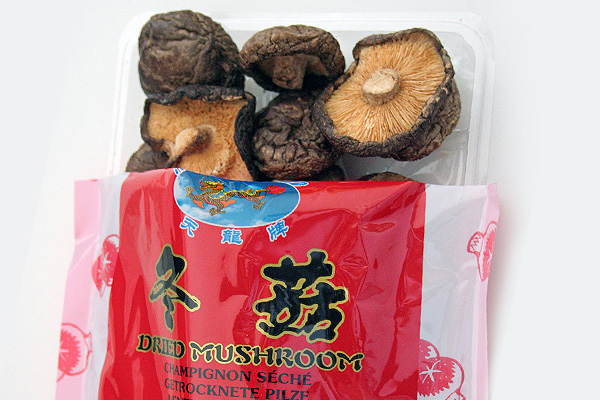 gedroogde Chinese champignons